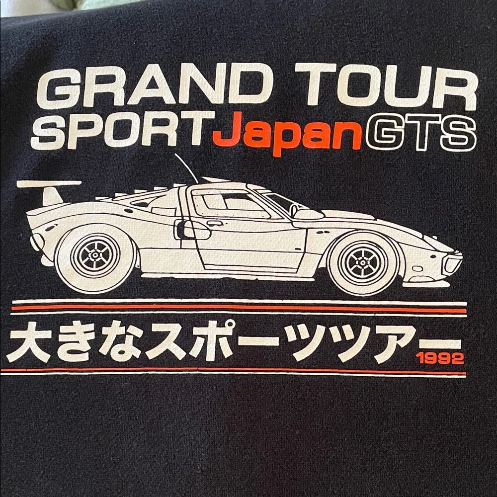 Brandy Melville Black Grand Tour Hoodie